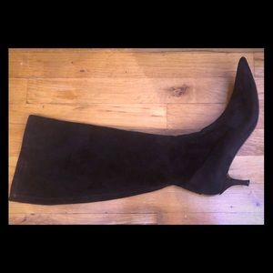 Donald J. Pliner Chocolate Brown Faux Suede Boots